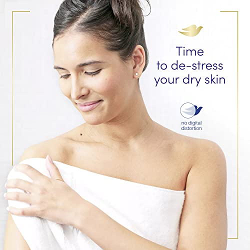 Dove Beauty Bar Gentle Cleanser Moisturizes To Calm Skin Anti-Stress Cream Bar Gentle Bar Soap Cleanser Made With 1/4 Moisturizing Cream 3.75 oz, 4 Count